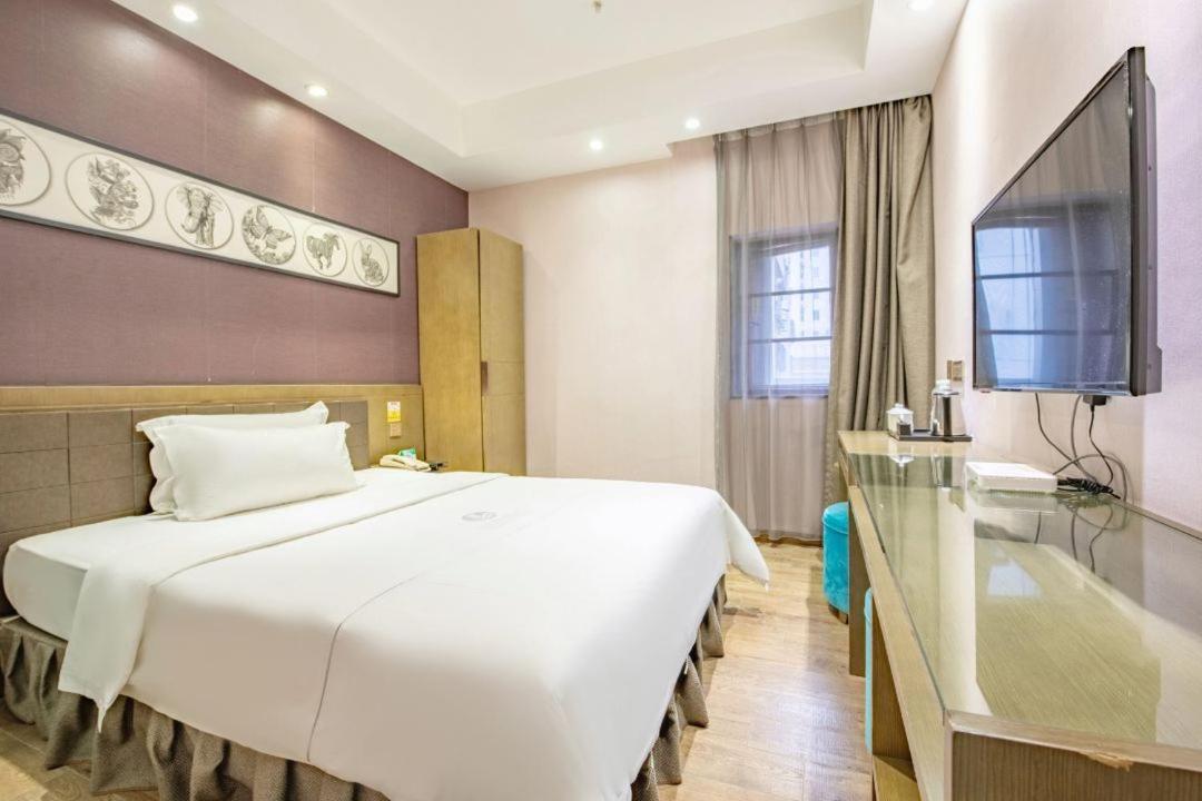 Lnsail Hotel Shenzhen Luohu Port Railway Station Экстерьер фото