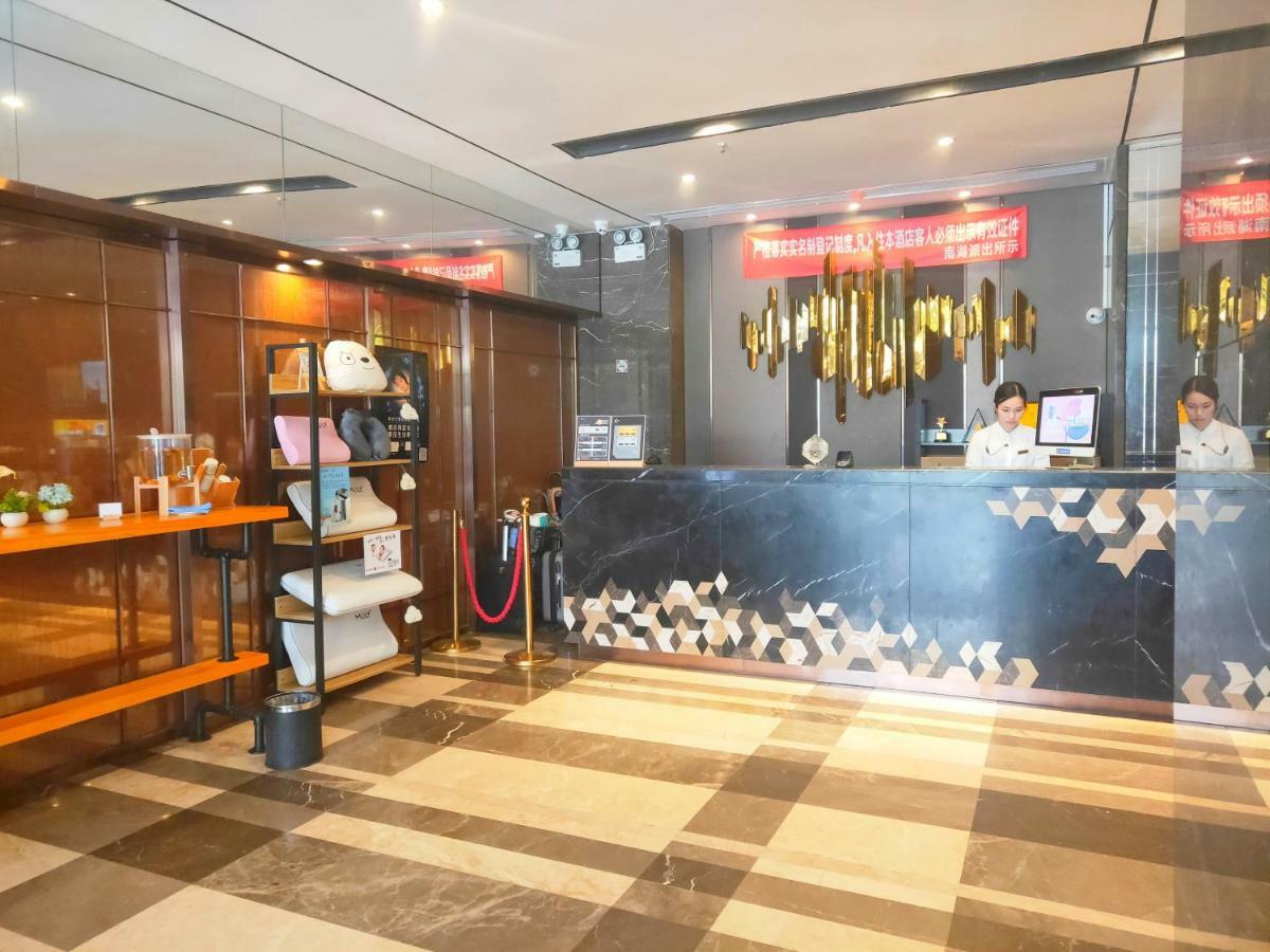 Lnsail Hotel Shenzhen Luohu Port Railway Station Экстерьер фото
